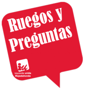 Contestación a Ruegos y Preguntas (Pleno noviembre 2018)